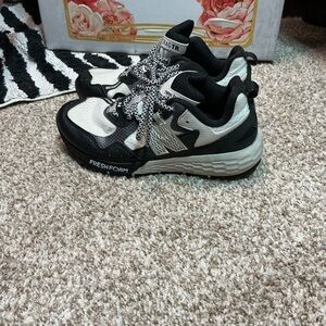 New Balance Black and White Athletic Shoes